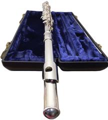 SELMER SIGNET SPECIAL FLUTE COIN SILVER, OPEN HOLE, LOW B FLAT IN CASE